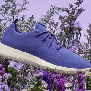 Allbirds Wool Runners W9 "Wisteria" Purple-Blue NWOT